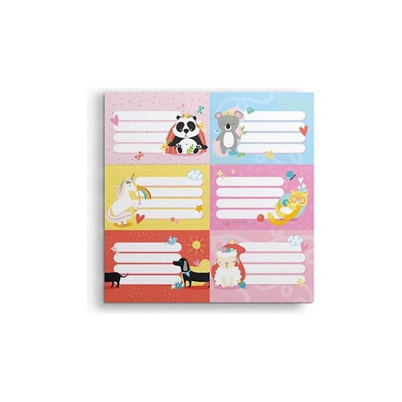 ETIQUETA ESCOLAR MOOVING JARDIN PLAY