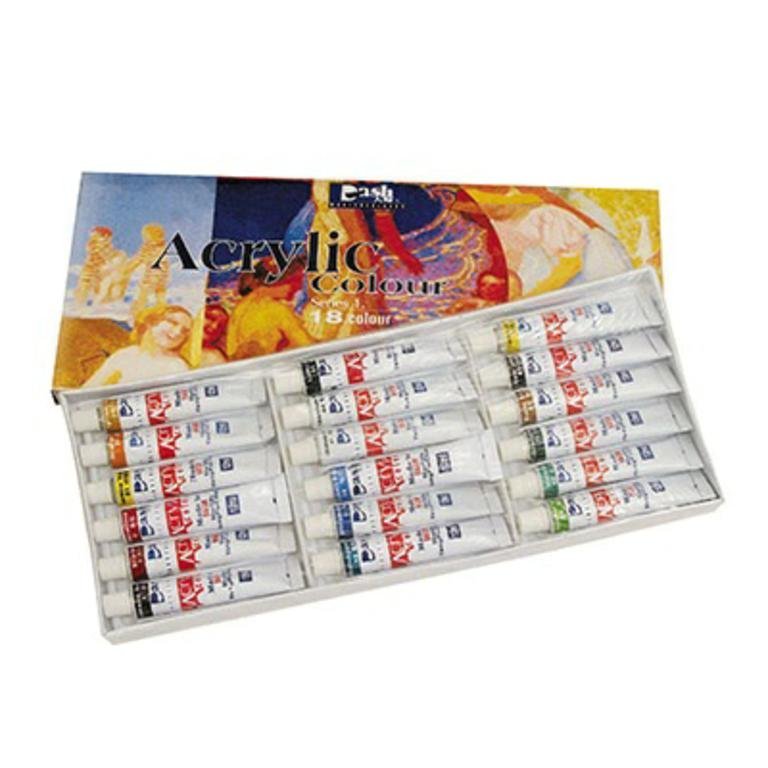 ACRILICO DASH 8180 x 18 COLORES             030110