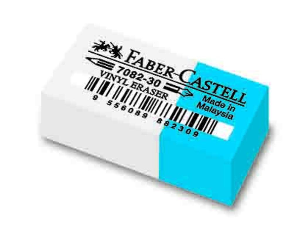 GOMA BORRAR FABER CASTELL LAPIZ/TINTA X1