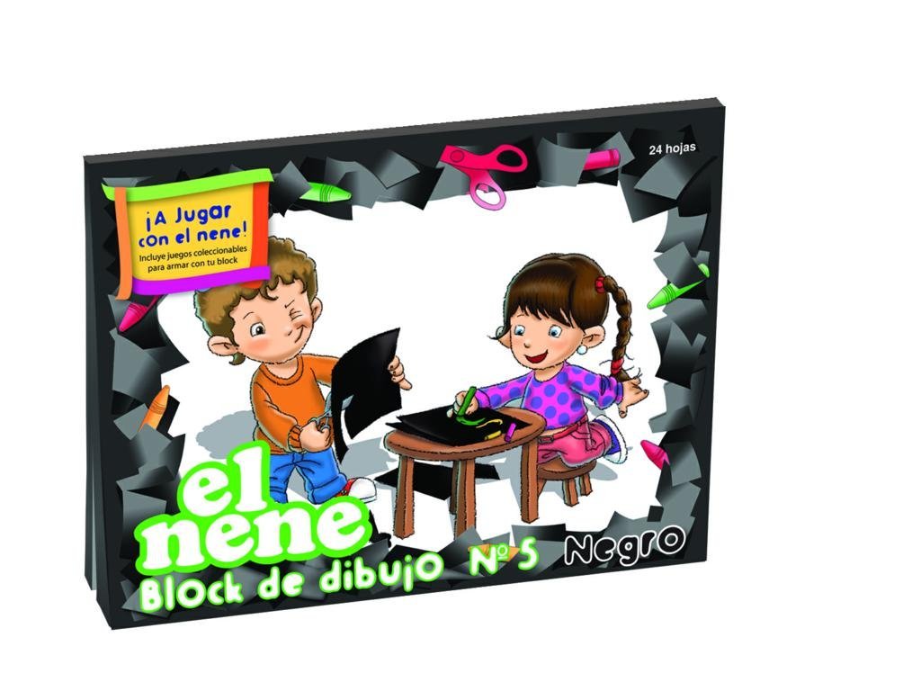 BLOCK EL NENE DIBUJO NEGRO Nº 5 24 HOJAS