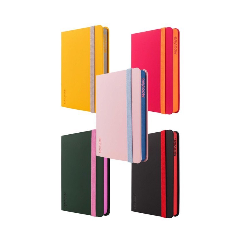 LIBRETA MOOVING NOTES A6 TAPA DURA RAYADO    1247132
