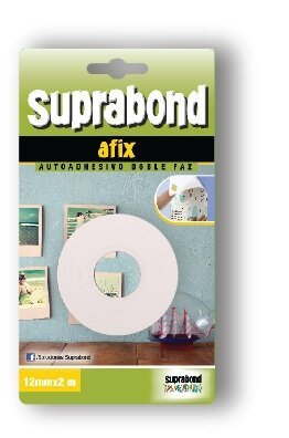 CINTA ADH SUPRABOND AFIX DOBBLE FAZ 1,2 CMx 2 mts