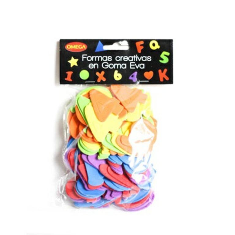 GOMA EVA FORMAS NUMEROS  x 120              250824