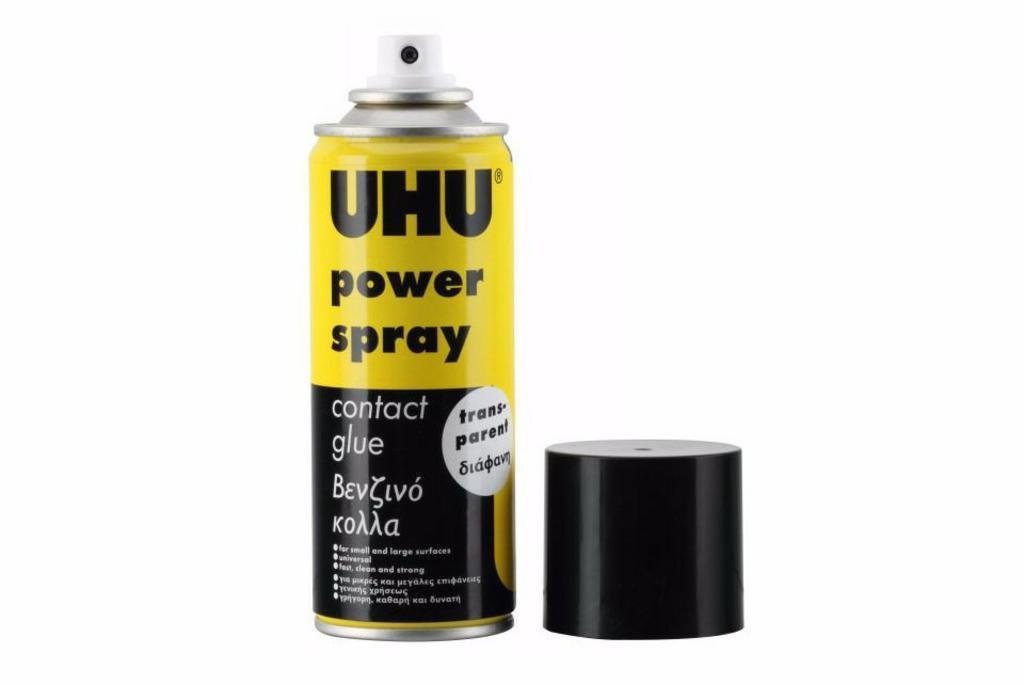 ADHESIVO UHU POWER SPRAY 200 ML             U43195