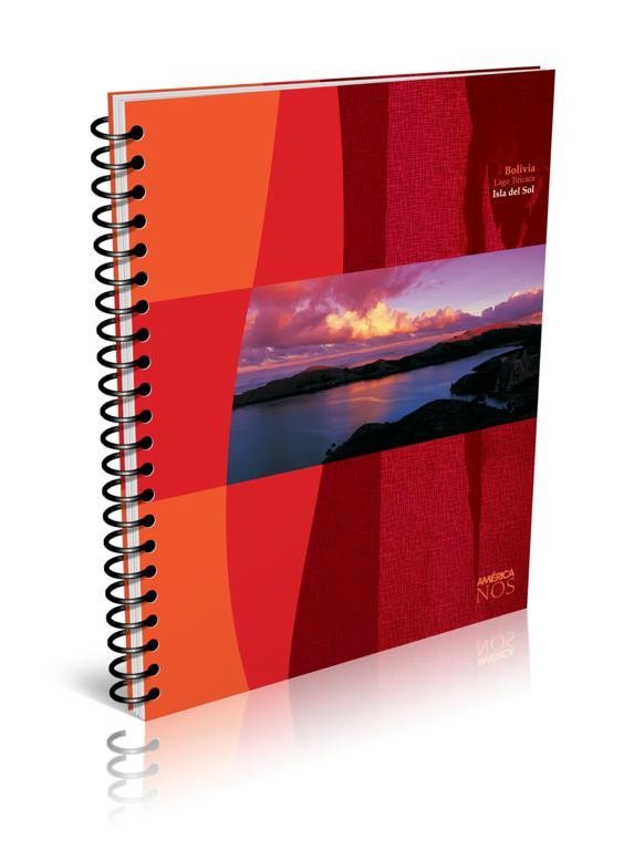 CUADERNO AMERICA ESPIRAL 16.21 80 HOHAS RAYA
