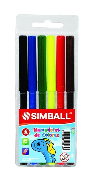 MARCADOR SIMBALL INNOVATION ESCOLAR X  6 U