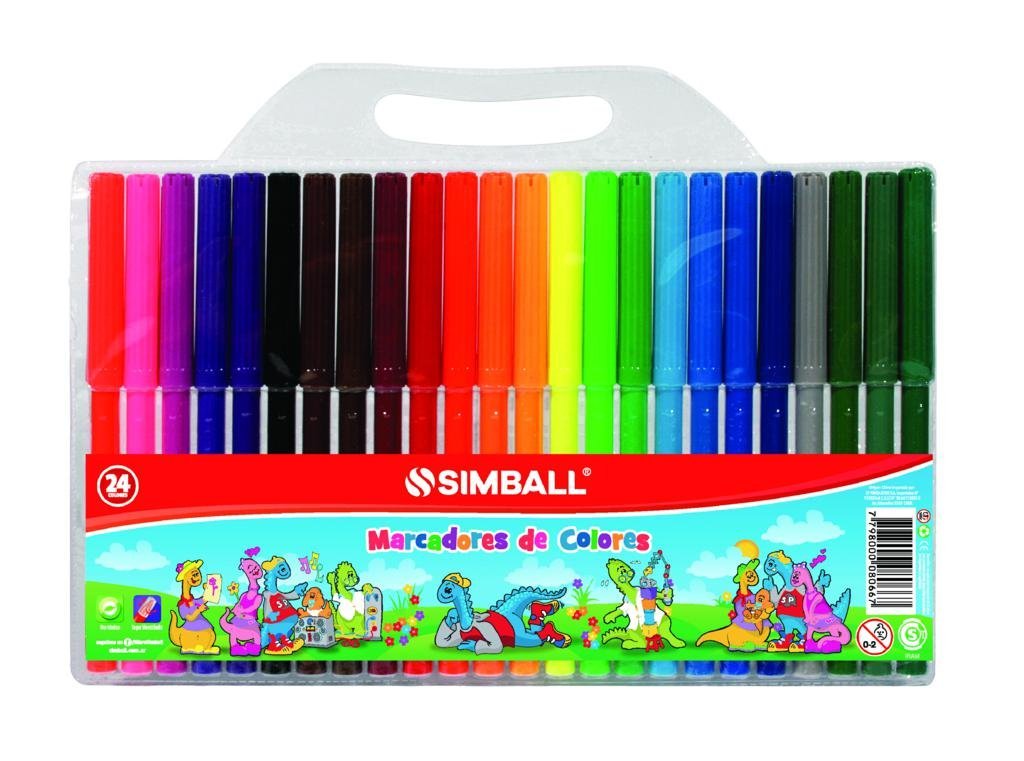 MARCADOR SIMBALL INNOVATION ESCOLAR X 20 U