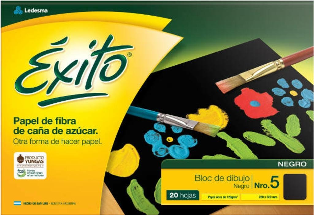 BLOCK EXITO DIBUJO NEGRO Nº 6 x 24 HOJAS
