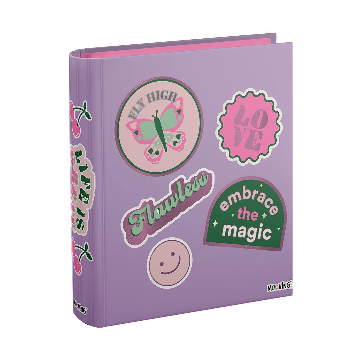 CARPETA MOOVING A4 2×,40 PINK