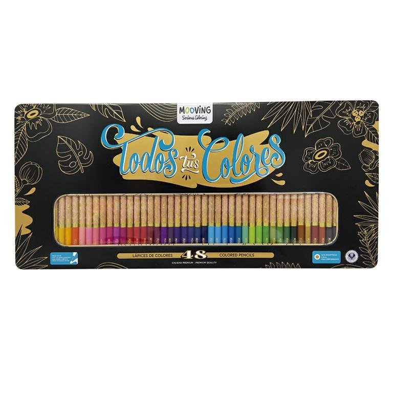 LAPIZ COLORING LATA x 48 COLORES 3011048