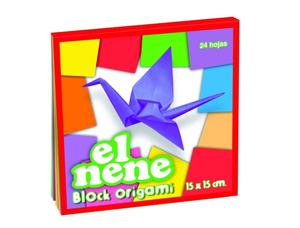 BLOCK EL NENE ORIGAMI 15 x 15 24 HOJAS