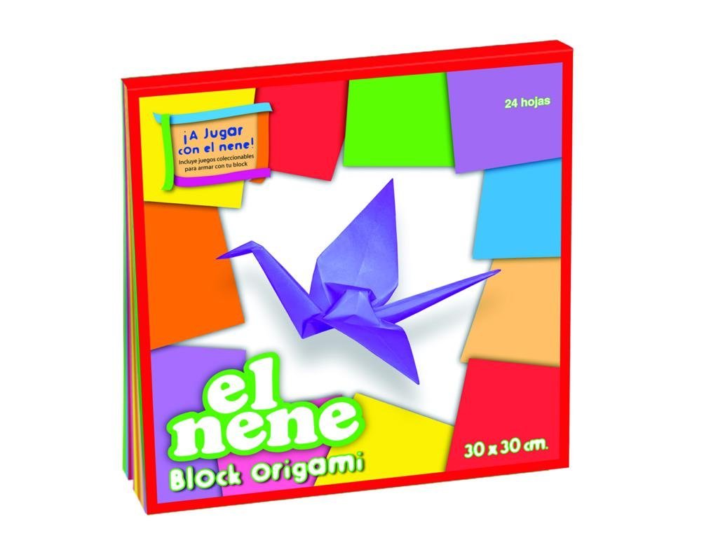 BLOCK EL NENE ORIGAMI 30 x 30 24 HOJAS