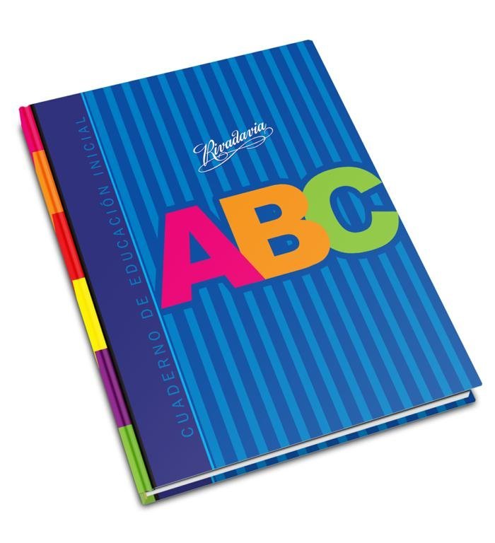 CUADERNO RIVADAVIA ABC 42 HOJAS 19×,23.5 EDUC.INICIAL