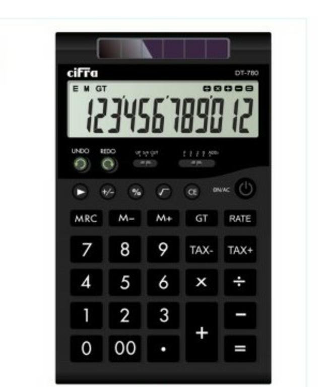 CALCULADORA CIFRA DT-780