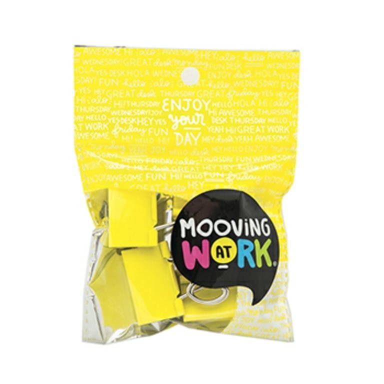 MOOVING AT WORK MANIA BINDER CLIPS 32 MM x 4 U    2112020311