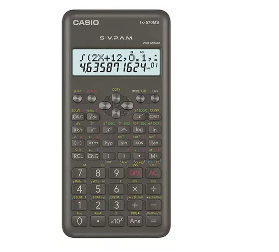 CALCULADORA CASIO CIENTIFICA     FX570MS