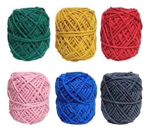 HILO MACRAME COLORES FIRMES 8/21              1199