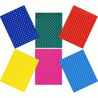 PAPEL LUNARES AZUL x 1 HOJA