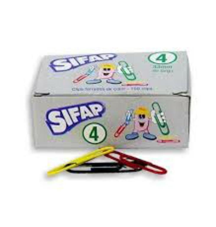 BROCHE CLIP SIFAP Nº 4 COLOR FORRADO