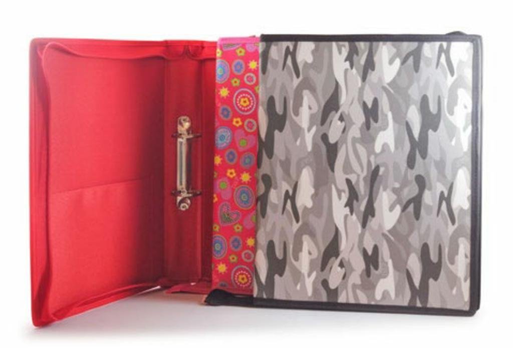 CARPETA D&,P 2 X 40 C/CIERRE A4 MUJER 3416SM