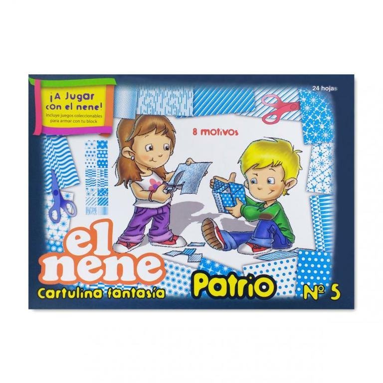BLOCK EL NENE FANTASIA PATRIO Nº 5 24 HOJAS