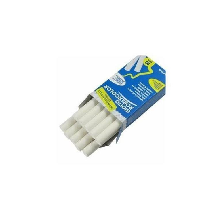 TIZA GIOTTO ROBERCOLOR x 10 BLANCAS