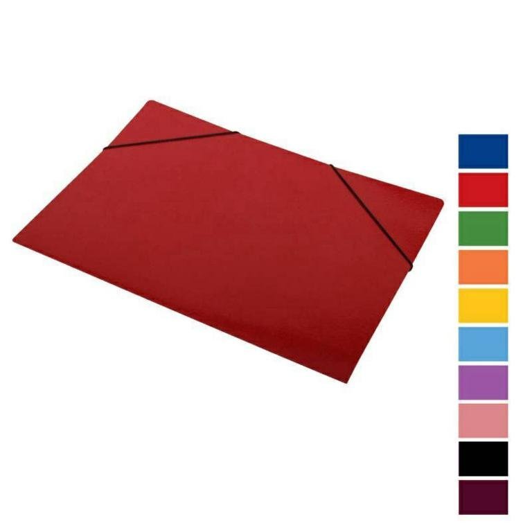 CARPETA 3 SOLAPAS OFICIO VERDE CON ELESTICO