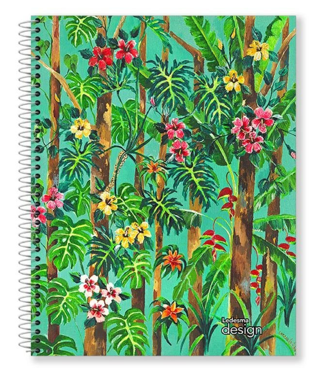 CUADERNO LEDESMA ESPIRAL 22×,29 84 HOJAS DESIGN CUADRO