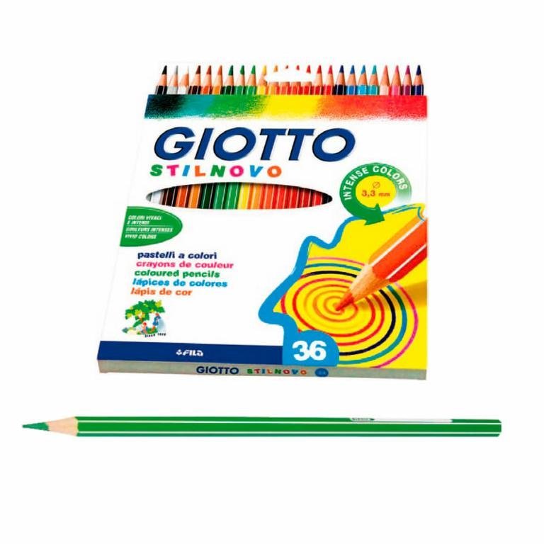 LAPIZ GIOTTO STILNOVO x 36 COLORES