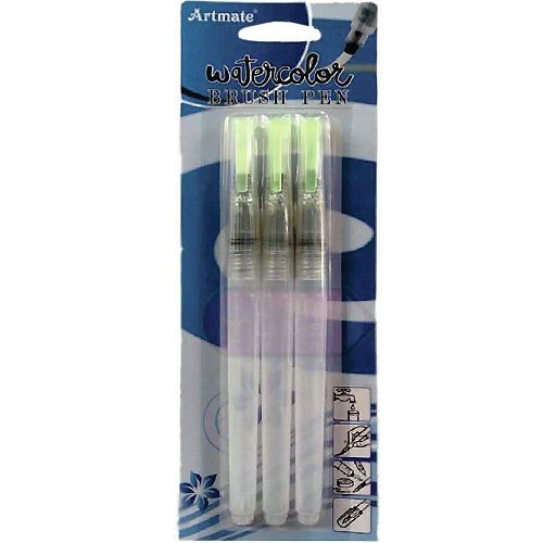 SET WATERBRUSH ARTMATE x 3 F/M/L          AMS-011