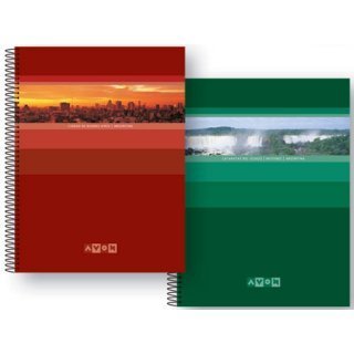 CUADERNO AVON ESPIRAL 29.7 84 HOJAS RAYA