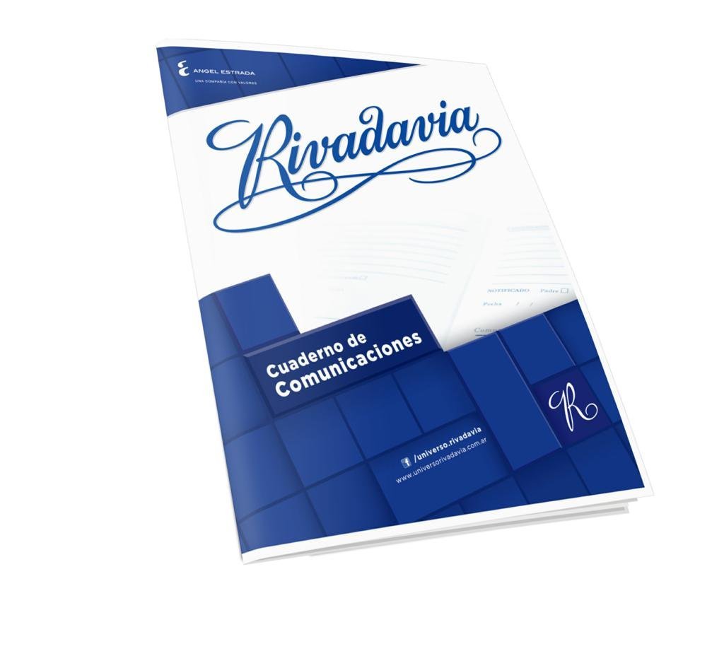 CUADERNO RIVADAVIA TAPA FLEXIBLE 24 HOJAS COMUNICACIONES