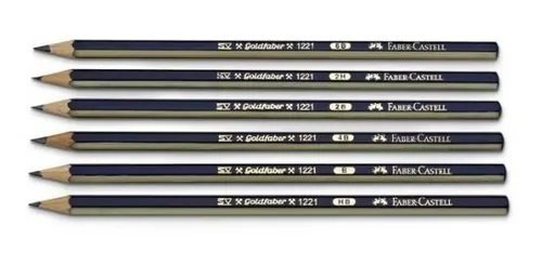 LAPIZ FABER CASTELL GRAF GOLDF1221  HB