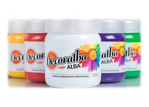 ACRILICO ALBA DECORALBA VERDE ESMERALDA 200 ml