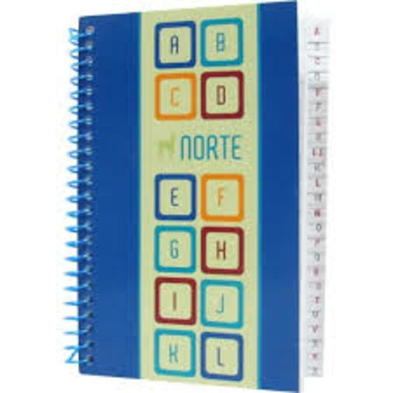 LIBRETA NORTE ESPIRAL 4030  40 H INDICE