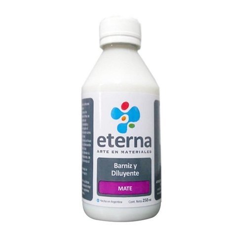 ACCESORIO ETERNA BARNIZ ACRRILICO AL AGUA MATE 250CC