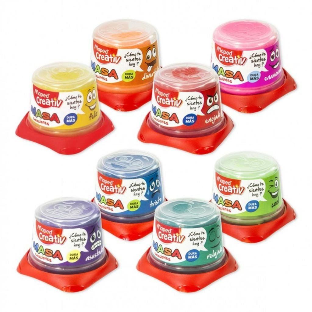 MASA MAPED POTE x 140 GRS COLOR NARANJA    824646
