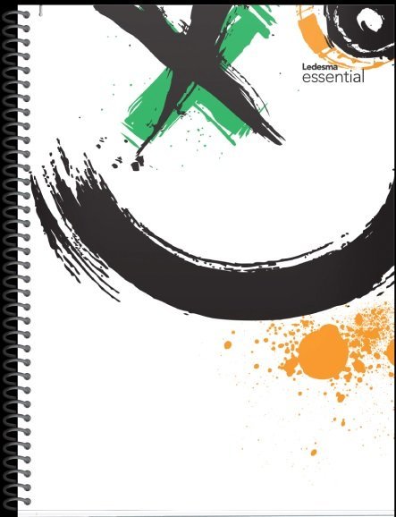CUADERNO LEDESMA ESPIRAL 22×,29 84 H ESSENTIAL CRISTAL RAYA