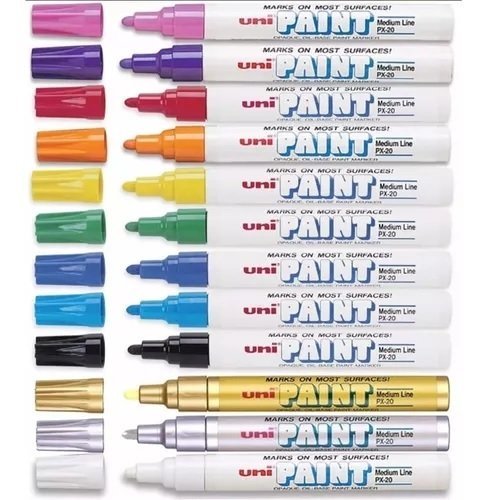 MARCADOR UNIPAINT PX-20 ROJO