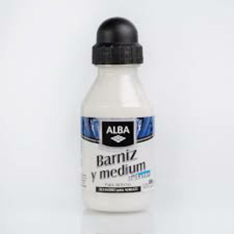 ACCESORIO ALBA BARNIZ MEDIUM BRIL.ACRIL x100cc
