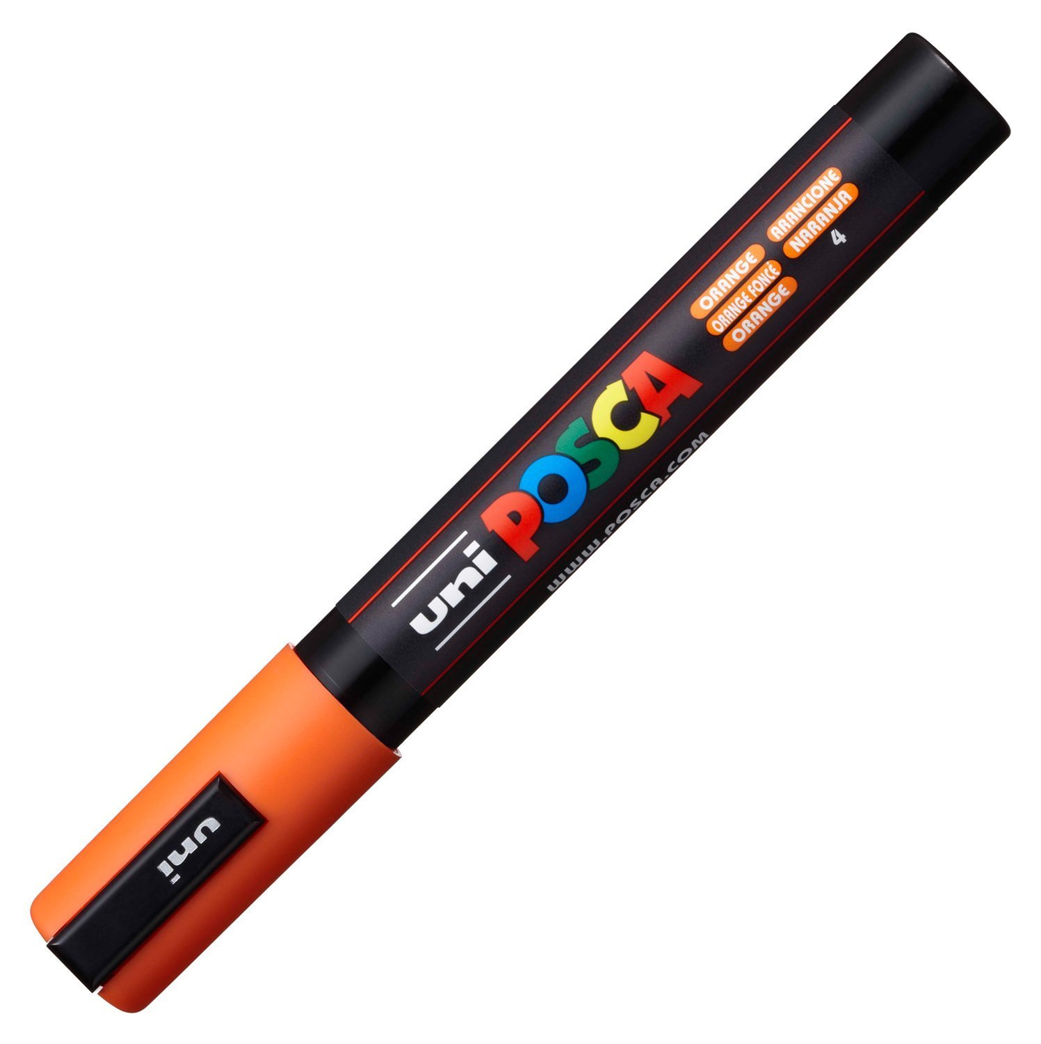 MARCADOR UNI POSCA PC-5M PUNTA GRUESA NARANJA