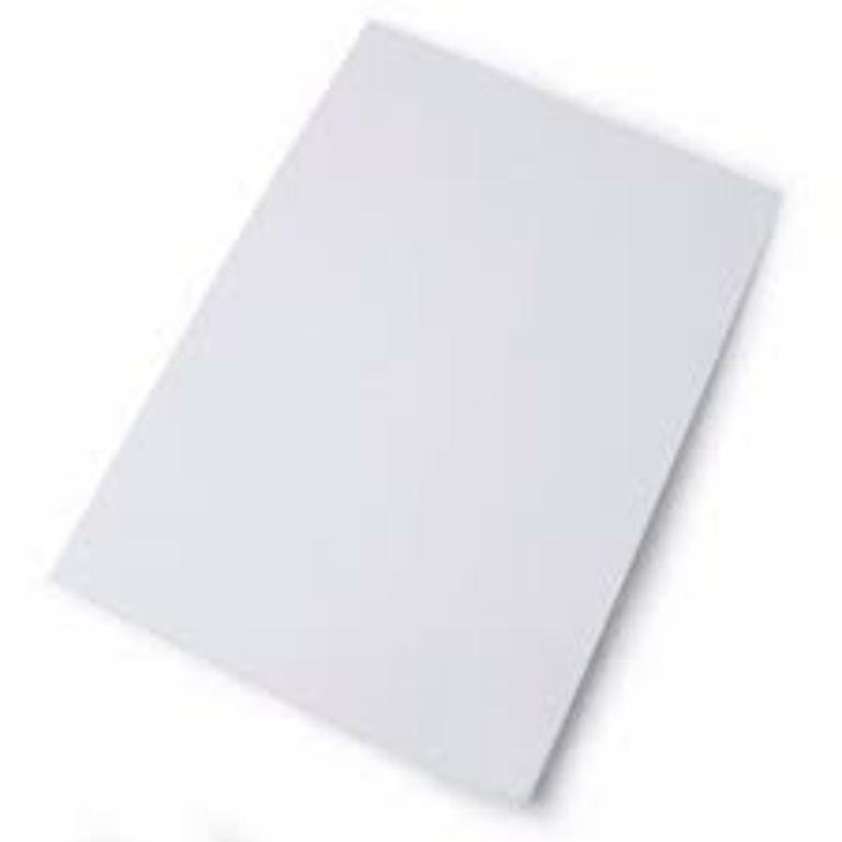 CARTON MONTADO  35 x  50 BLANCO  ESTUDIO
