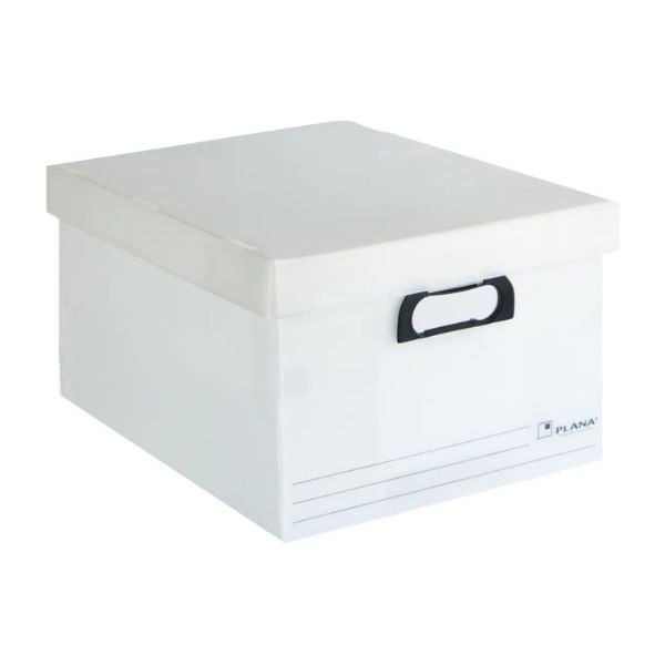 CAJA BANCO PLASTICA 455 X 355 X 255 CRISTAL.804