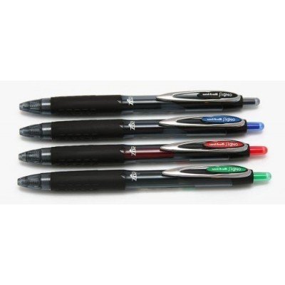 BOLIGRAFO UNIBALL UB-207 TINTA GEL RETRACTIL ROJO