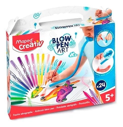 MARCADOR MAPED CREATIVE BLOW PEN ART BASIC      846712