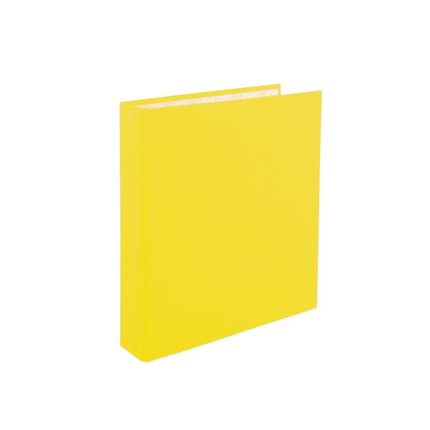 CARPETA CARTON FORRADA A4 2×,40 AMARILLO
