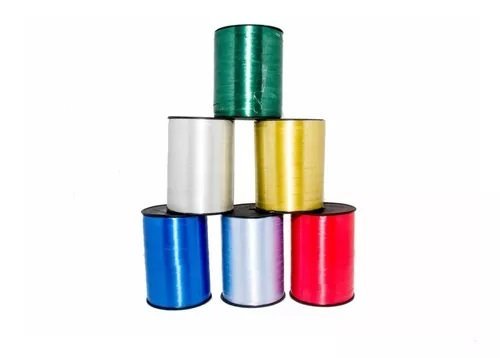 CINTA REGALO BALLOU LISA 10 x 500 PLATEADO  C222