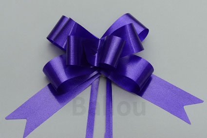 CINTA REGALO BALLOU MOÑO RAPIDO GRANDE x 50 VIOLETA M102