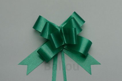 CINTA REGALO BALLOU MOÑO RAPIDO MEDIANO x 50 VERDE OSCURO  M130