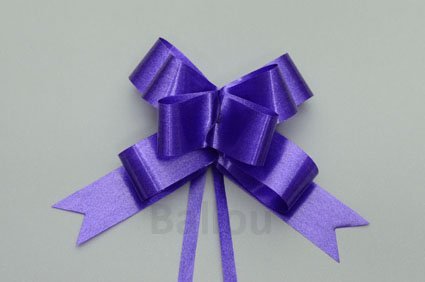 CINTA REGALO BALLOU MOÑO RAPIDO MEDIANO x 50 VIOLETA   M130